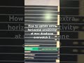 How to update extra horizontal sensitivity at max deadzone overwatch 2