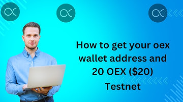 How to do testnnet and get your oex wallet address in minutes