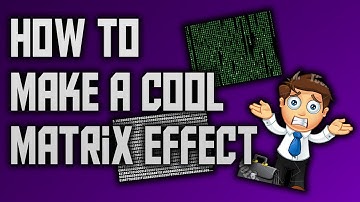 **TUTORIAL** How to make a matrix effect in notepad!