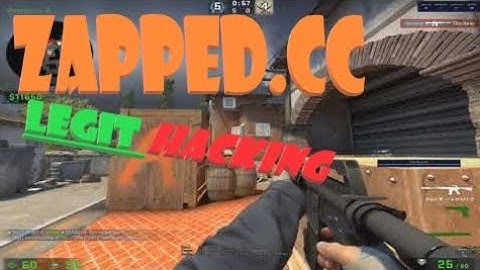CS:GO | SUPER LEGIT Hacking // ZAPPED.CC!! GOOD LUCK OVERWATCH... #SUPERLEGIT