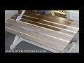Applying Tung Oil Finish on Walnut Solid-Wood Tabletop Applying Tung Oil Finish on Walnut Solid-Wood Tabletop