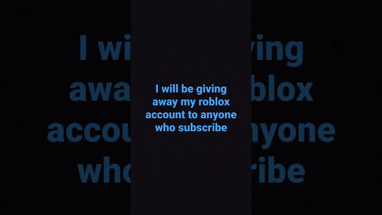 Giving Away Roblox Account YouTube Maxres2 