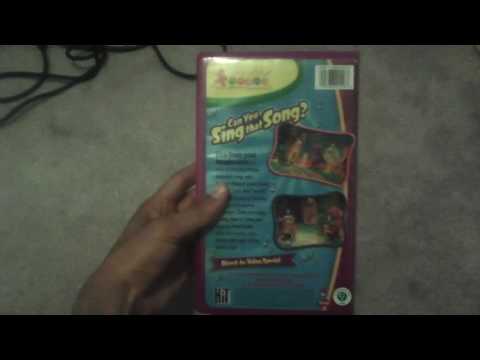 Barney: Can You Sing That Song? 2005 VHS