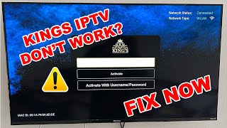 How to solve king iptv  error - Install Kings Iptv update apps 2025 -  Kings iptv apps 2025 insatall screenshot 1