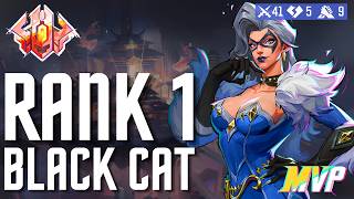 kez | Rank 1 Black Cat Gameplay | Season 8 | Marvel Rivals