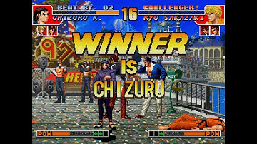 KOF 97 Chizuru/Ryo/Iori VS Kyo/Chang/Daimon FT3