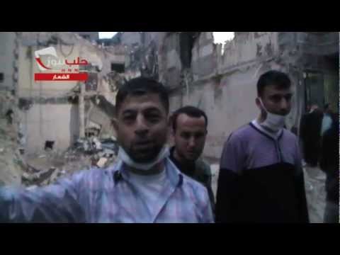 حلب الشعار تهديد يوجهه قائد الكتيبة لبشار الأسد