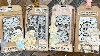 Tag Tuesday - Episode 12 - Lace Tags