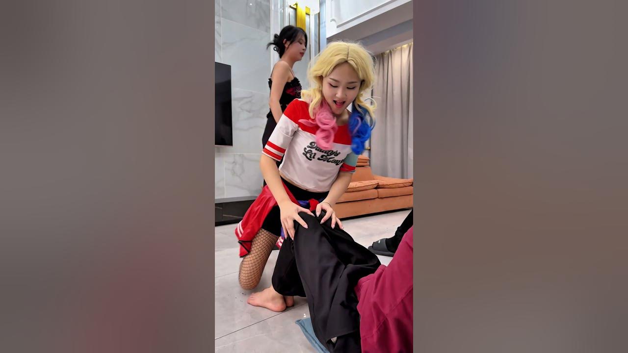 The Joker made Harley Quinn shy！#joker  #shorts