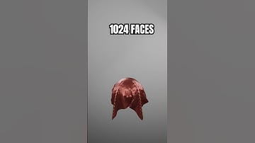 Cloth Simulation: 64 → 16384 Faces! See the Change  #3danimation