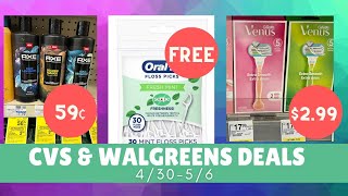 Top CVS &amp; Walgreens Deals 4/30-5/6 #cvsdeals #walgreensdeals