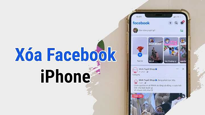 Hướng dẫn khoá tài khoản facebook trên iphone