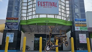 Pompano Beach Festival Flea Market with Mobility Scooters