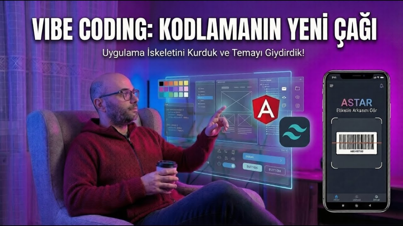 Vibe Coding #2: Uygulama İskeletini Kurduk ve Temayı Giydirdik! - YouTube