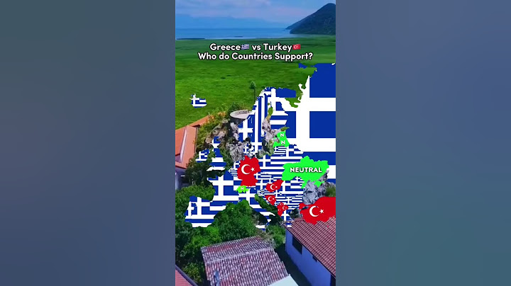 Greece vs Turkey | Who do Countries Support?