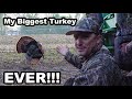 My BIGGEST TURKEY EVER on LAST DAY OF SEASON!!! {Catch Clean Cook} #TheBigRoll