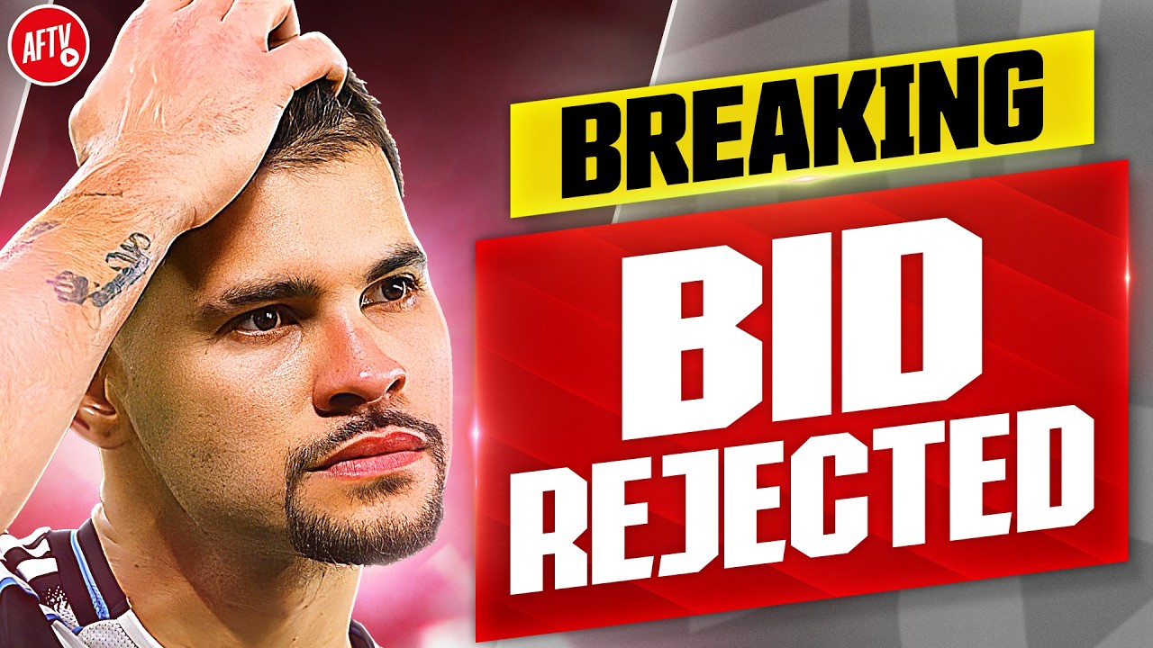 BREAKING NEWS: Newcastle Reject Arsenal Bid For Bruno Guimaraes