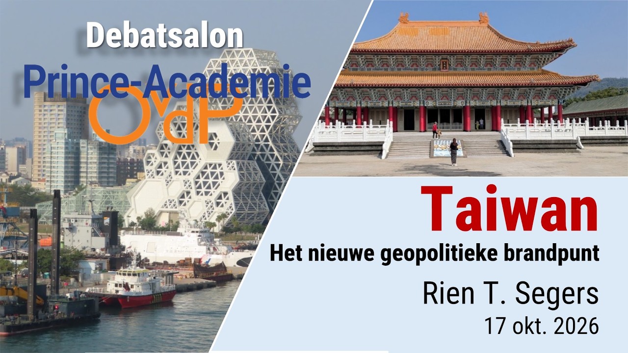 Terugblik debatsalon met Rien Segers over TAIWAN