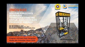 Video Riset Hilirisasi BIMA Alat TGA