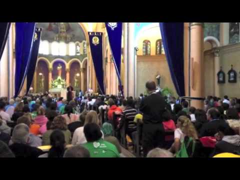 WYD Video Blogs: Ellen Asks a Question During English Catechesis Session