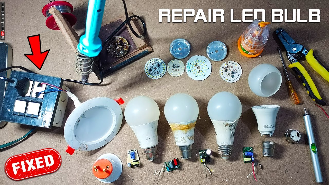 How To Repair Led Bulb at Home Fix Dead Led Bulb in 50 Rupees