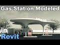Gas Station Modeled In Revit Tutorial