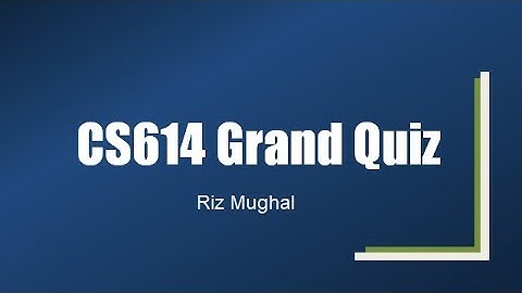 cs614 midterm preparation || cs614 mid term mcqs
