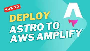 How to deploy Astro to AWS Amplify through Github?