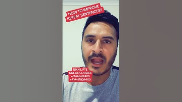 1 COMMON RULE - PTE REPEAT SENTENCES - PTE SPEAKING || PTE BY NIKHIL || #nikhilpte #ptebynikhil