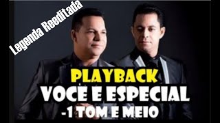 VC É ESPECIAL DANIEL E SAMUEL PLAYBACK KARAOKÊ -TOM E MEIO