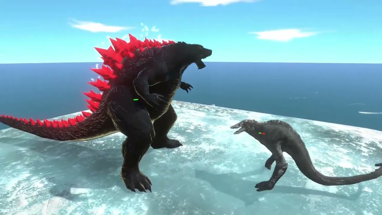Tiny Fighter vs Godzilla – So Hilarious!