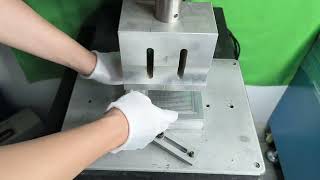 20kHz ultrasonic plastic welding machine, welding rating card
