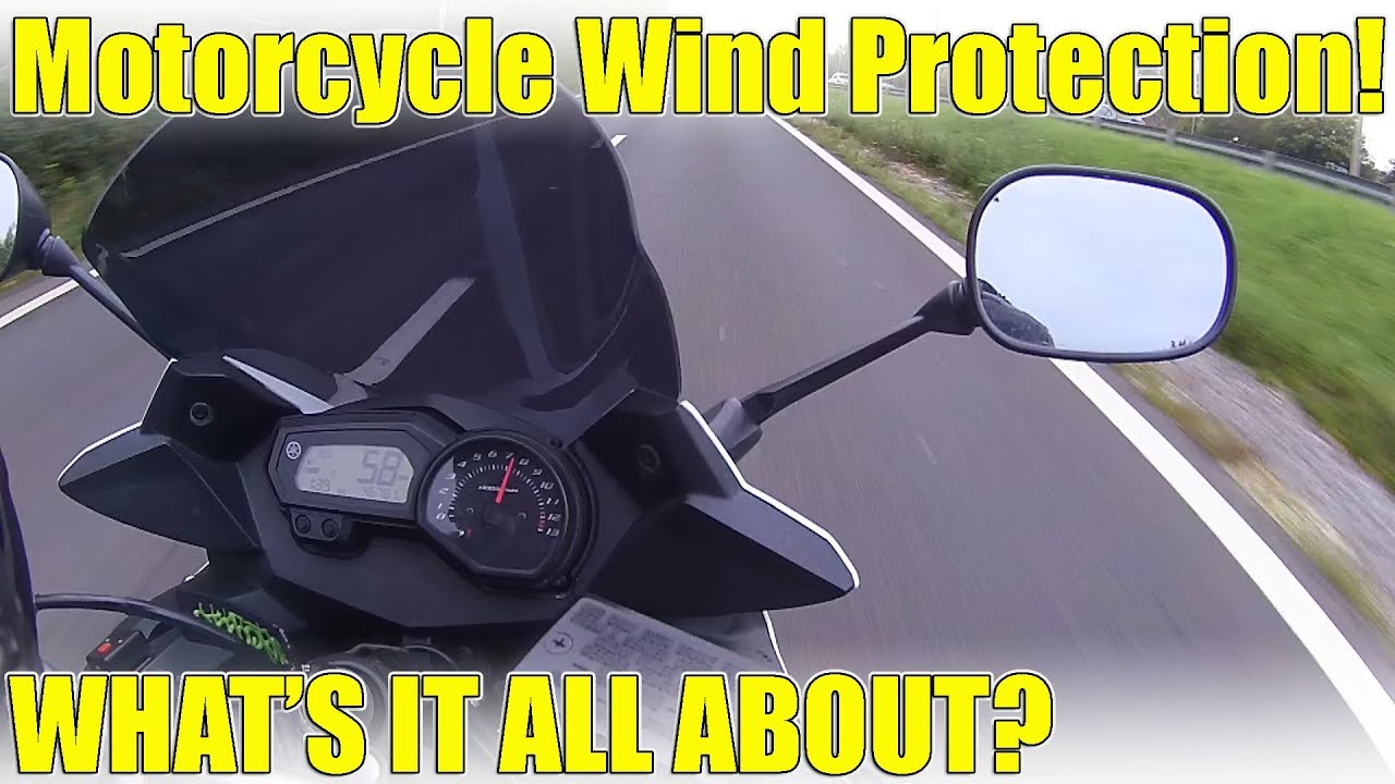 Motorcycle Wind Protection! The Basics! YouTube