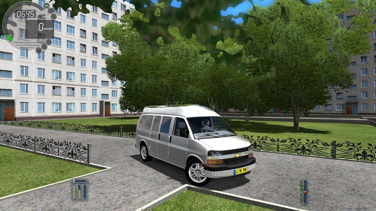 Chevrolet city car driving