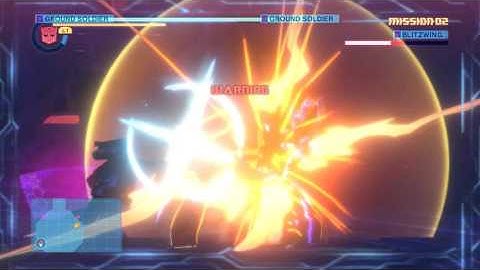 Transformers Devastation Boss - Blitzwing 2 - Prime Difficulty 60 FPS