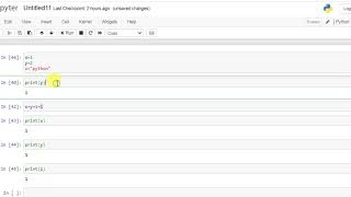 multiple variable assignment in python