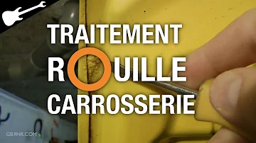 Comment enlever la rouille sur un bas de caisse ?