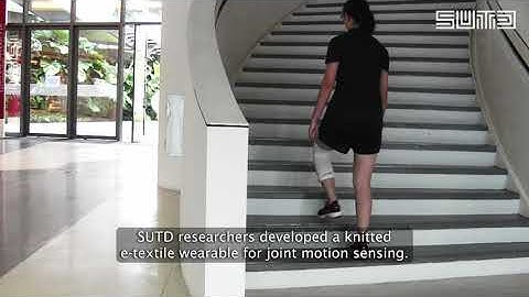 Digitally Knitted Smart Knee Brace (Wearable Sensor)