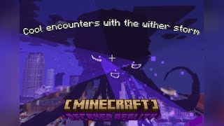 Cool encounters with the wither storm￼ | Decayed reality addon