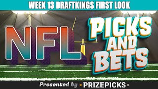 2021 NFL Week 13 DraftKings First Look, Picks, Research | 2021 Daily Fantasy Football Picks