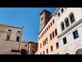 Italy virtual walking tour 4k / around the city Padova