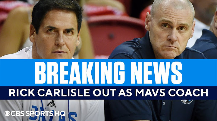 Rick Carlisle Steps Down as Dallas Mavericks Head Coach | CBS Sports HQ