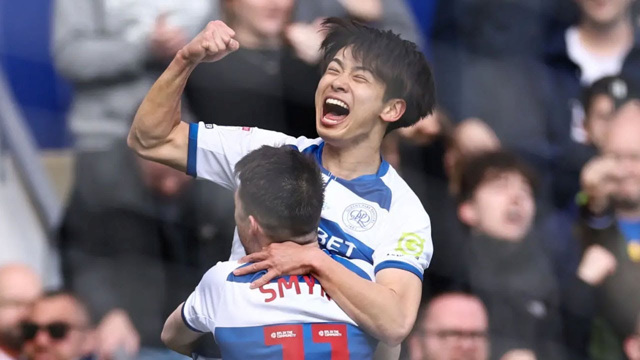 斉藤光毅が田中碧と激突！圧巻ミドル弾で強烈な存在感も一発退場…【3月