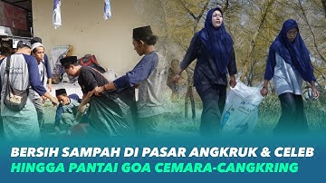 500 Lebih Santri Gropyok Sampah di Pantai dan Pasar | Kabar Bantul