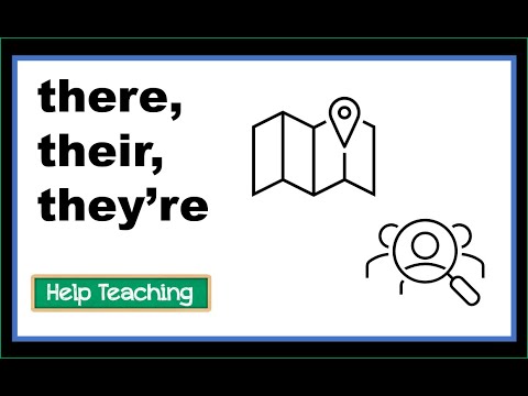There, Their, They're | Commonly Confused Words Lesson - YouTube