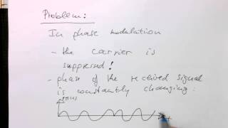 Carrirer recovery: The phase modulation problem (0007)