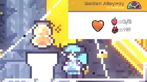 Modded Celeste Golden Alleyway clear (easy expert map)