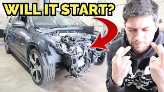 I BOUGHT A WRECKED GOLF VW GOLF GTI MK7 PT2!!