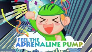 Pedal Panic: Sky Dash Run - Mobile Game Trailer screenshot 2