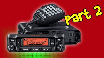 Yaesu FTM 6000r Initial Walk-Through, Part 2